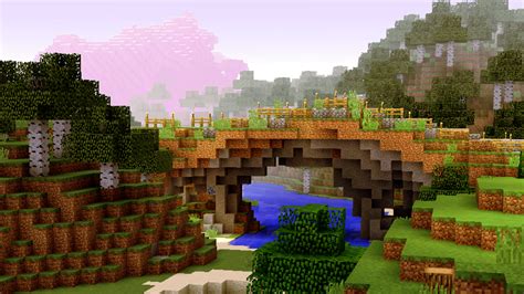 Minecraft Natural Bridge Made By Nature Terraforming And Landscaping