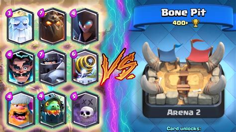 Clash Royale Arena 2 Deck - ALL LEGENDARY Deck TROLLING Arena 2! - Clash Royale - *FUNNY MOMENTS
