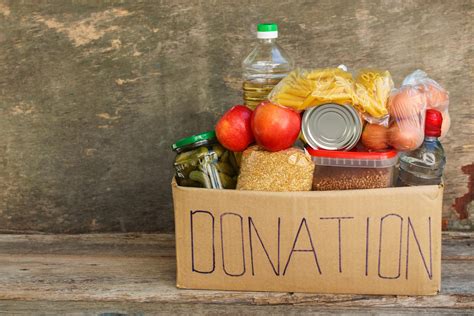 Food Donations - What and where to donate - Food Donations