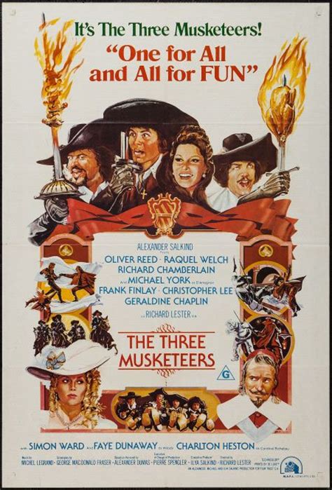 The Three Musketeers 20th Century Fox 1974 Australian One Sheet 27