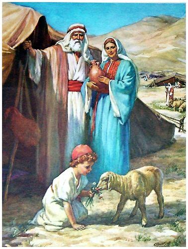 Abraham Sarah And Isaac By Returntogodsgarden Via Flickr Bible Art
