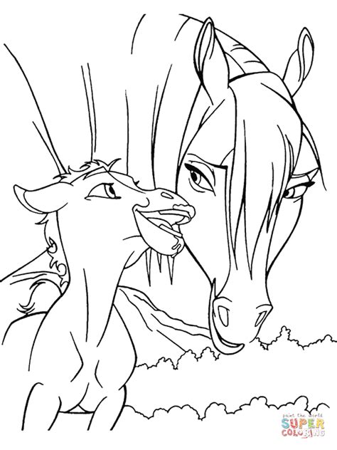 Use the fruit of the spirit coloring page as a fun activity for your next children s sermon. Spirit Stallion Of The Cimarron Coloring Pages Rain ...