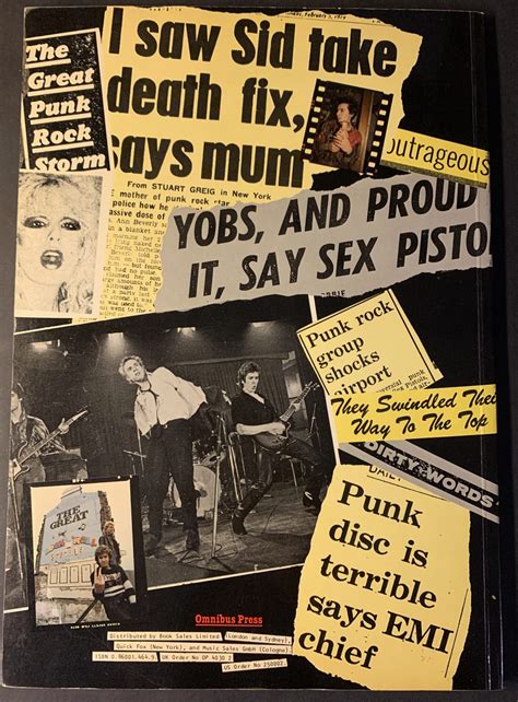 Sex Pistols File By Ray Stevenson 1979 3rd Revised Edition Pleasures Of Past Times