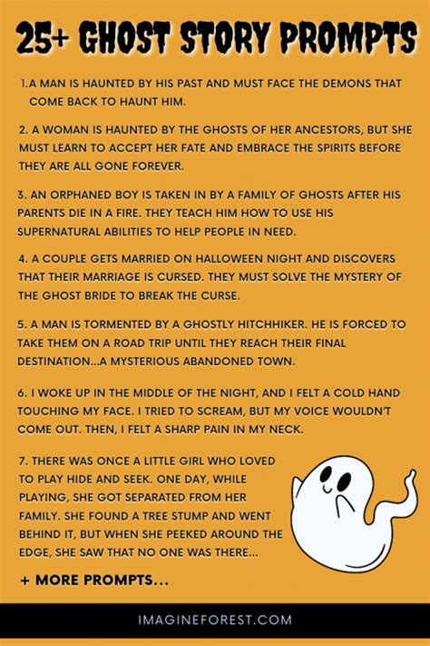 25 Ghost Story Prompts Scary Ghost Writing Prompts 👻