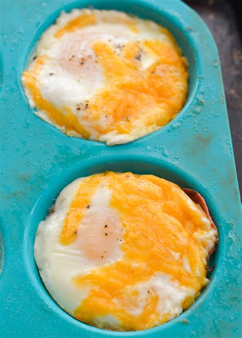Easy Cheddar Baked Eggs Low Carb Keto Maebells