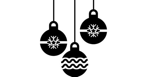 Bolas De Navidad Icono Vectorial Gratis Diseñado Por Freepik