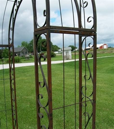 We did not find results for: Wrought Iron XL Round Top Arbor - Flower Garden Arch