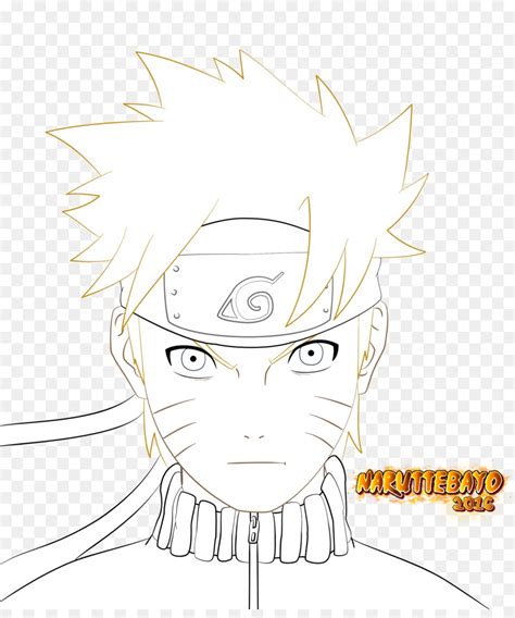 Gambar Naruto Warna Hitam Putih