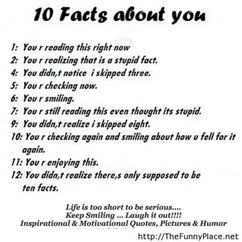 10 Facts About You Thefunnyplace Riset