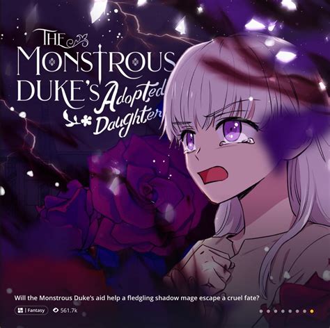 The Monstrous Dukes Adopted Daughter In 2021 Shuya Anime Manga