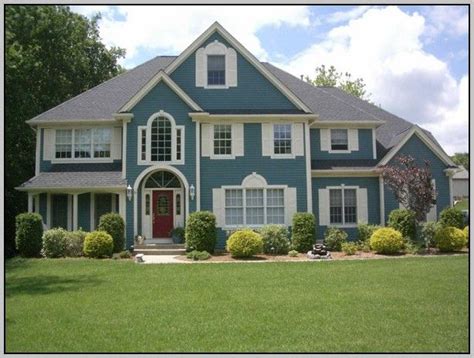 Intermix containers to ensure uniform color. Valspar Exterior Paint Ideas | Exterior house paint color ...