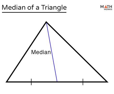 Median Of A Triangle Definition Formula Theorem Examples