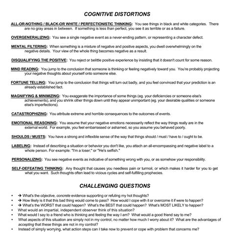 This tool is designed to measure therapist competency and can highlight a therapist's specific strengths and weaknesses in. Cognitive Restructuring Worksheets.pdf - DocDroid