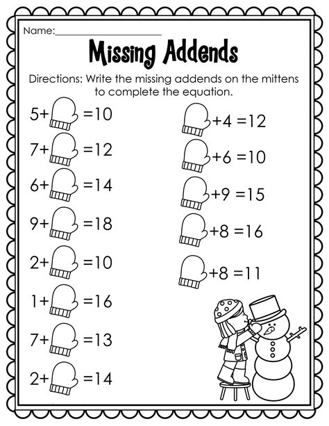 Free Printable Kindergarten Math Worksheets Fun Math Worksheets For