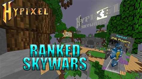 Ranked Skywars For The First Time Hypixel Skywars Youtube