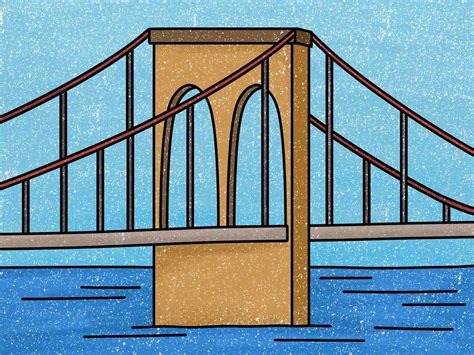 How To Draw The Brooklyn Bridge Helloartsy