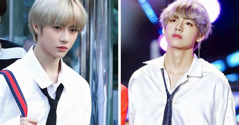 Get inspired by our community of talented artists. TXT's Beomgyu And BTS's V In Similar Looks Is Too Handsome ...