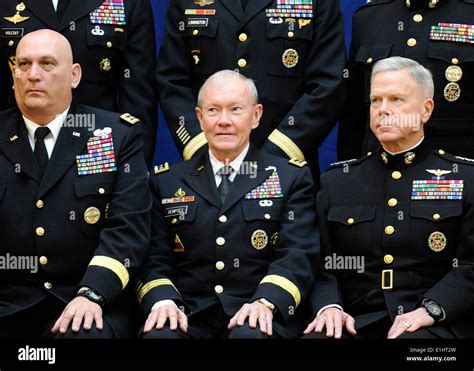 From Left Us Army Chief Of Staff Gen Raymond T Odierno Chairman