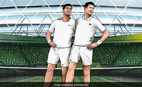 wimbledon s poster of carlos alcaraz novak djokovic performing naatu naatu step goes viral