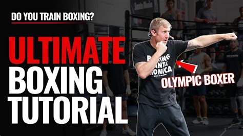 How To Box 101 Complete Boxing Tutorial For Beginners Youtube