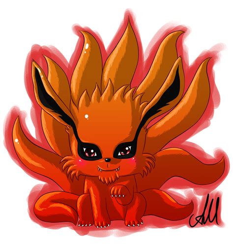 Chibi Kyuubi By Shampie On Deviantart