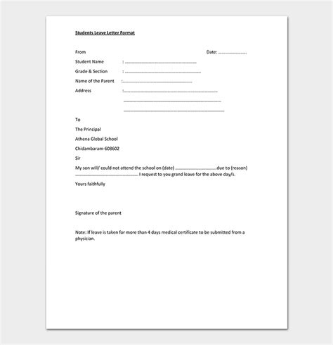 {recipient's name}, i am writing this letter to let i request you to consider my leave application of thirty days as i am planning for an international. Leave Request Letter Templates: Format & Sample Letters