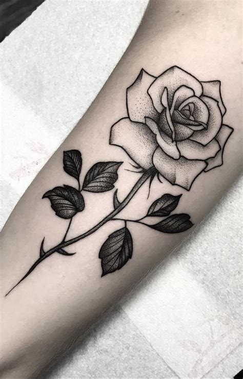 Agregar Más De 81 Tatuaje Rosa Negra Vn
