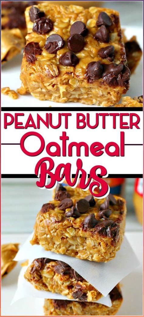 These simple 3 ingredient no bake peanut butter oat squares can be thrown together in minutes. No-Bake Peanut Butter Oatmeal Bars {5 Minute Healthy Snack ...