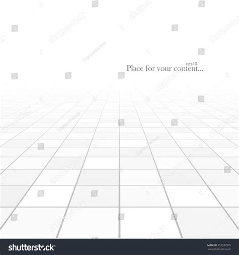 Abstract Background Perspective Tiled Floor Vector Stock Vector