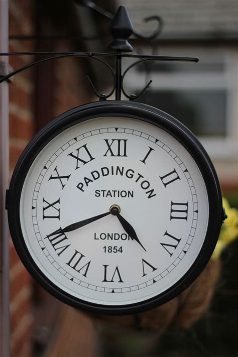 Paddington Station London Garden Clock London Clock Paddington