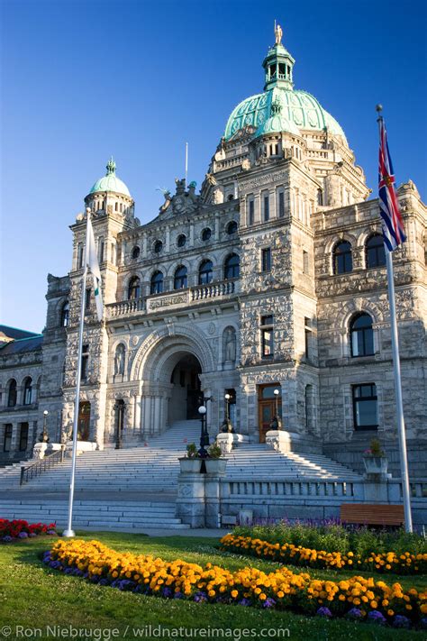 Parliament Buildings Victoria British Columbia Canada Photos By