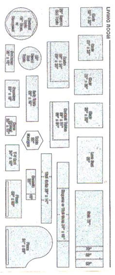 Twin 3 9 x 75. Free Printable Furniture Templates | furniture template ...