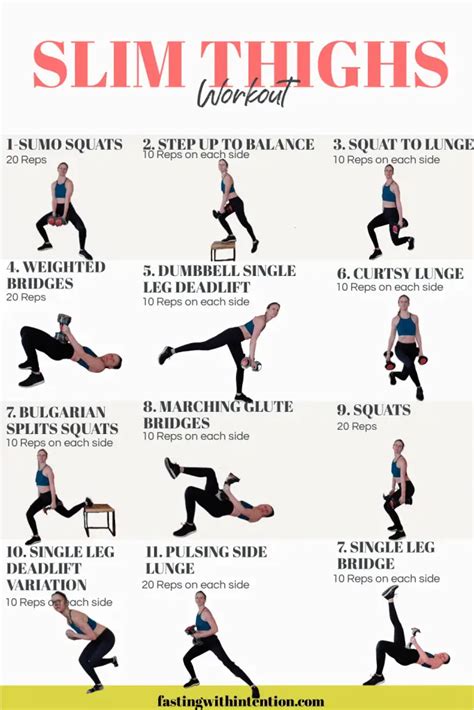 Slim Thighs Workout Only 15 Minutes A Day Empowered Beyond Weight Loss
