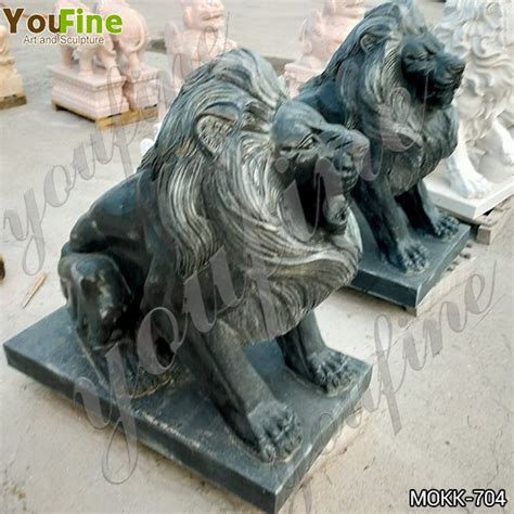 Life Size Antique Stone Lion Garden Statues From Factory Mokk 704 You