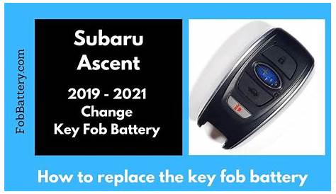 battery for 2019 subaru forester