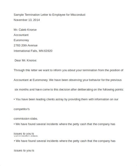 Generic application for employment form in pdf. Employment Termination Letters Samples | scrumps