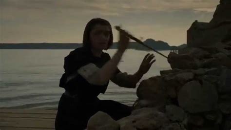 Game Of Thrones 5x03 Arya Stark And Her Needle Youtube