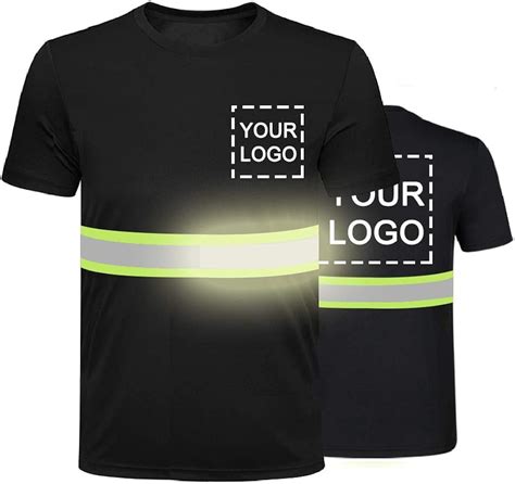 High Visibility Reflective Safety Shirts Custom Your Logo