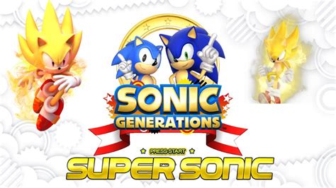 Sonic Generations S Rank Ftsuper Sonic 1080p Youtube