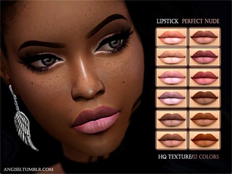 The Sims Resource Lipstick Perfect Nude