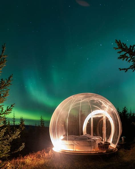 You Can Sleep Under The Northern Lights In This Outdoor Bubble Shaped