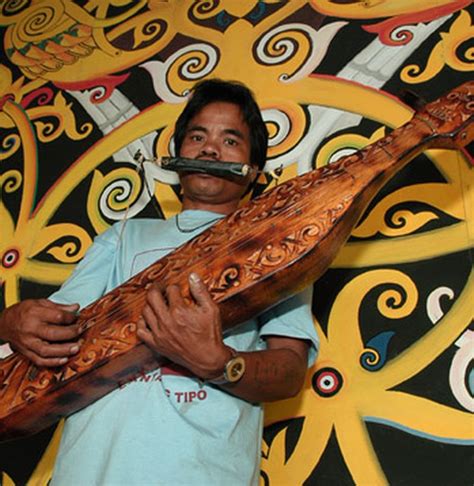Sampe Alat Musik Tradisional Suku Dayak Di Kalimantan Vrogue Co