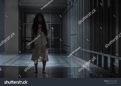 Horror Evil Woman Ghost Creepy Dark Stock Photo 2022400736 Shutterstock