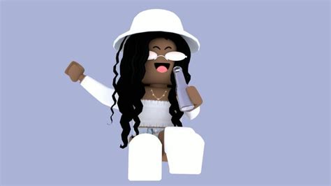 Pin By Søul On Roblox Gfx Intros Video Black Girl Cartoon Black