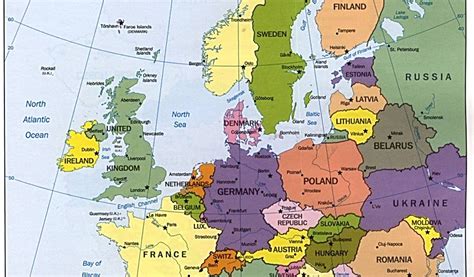 Evropa Map ~ CASADEWICCA