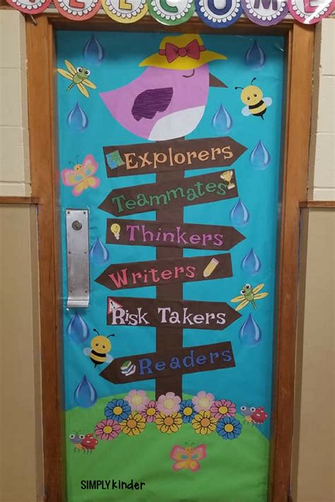 Door Decorating Ideas For Kindergarten Classroom Shelly Lighting