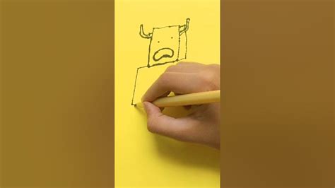 How To Draw Warden Easy Minecraft Drawing Youtube