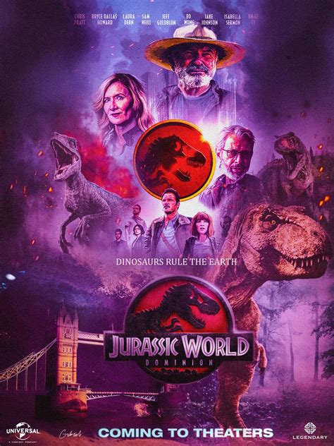 Jurassic World Dominion Banner Y Teaser Poster Blue Gambaran