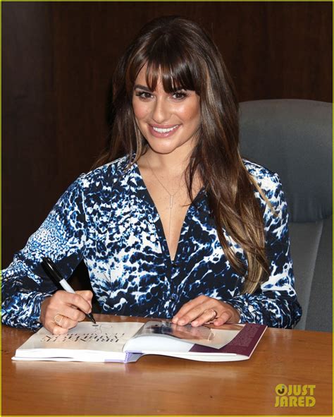 lea michele another brunette ambition book signing at the grove photo 3120292 lea michele