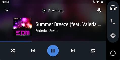 Android auto supports nearly 40 apps, as well as google's mapping navigation system and search functions. El reproductor de música Poweramp ya es compatible ...